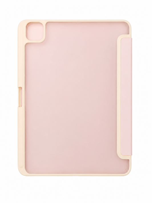 For Apple iPad Air 4/5 & Air 11 (2024) Smart Folio Case – Light Pink