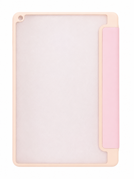 Slim Tri-Fold Case for iPad 10.2" (7th/8th/9th Gen) – Soft Pink