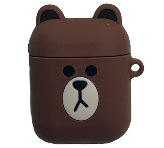 For AirPods 1/2 Bear Brown