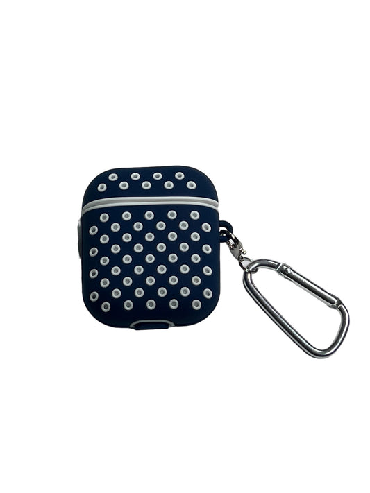 For AirPods 1/2 Silicone Dots- Blue & White