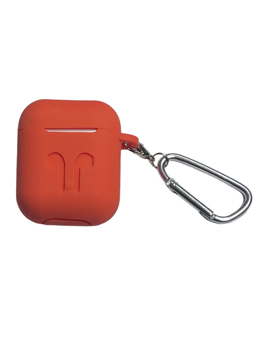 For AirPods 1/2 Silicone Orange/2