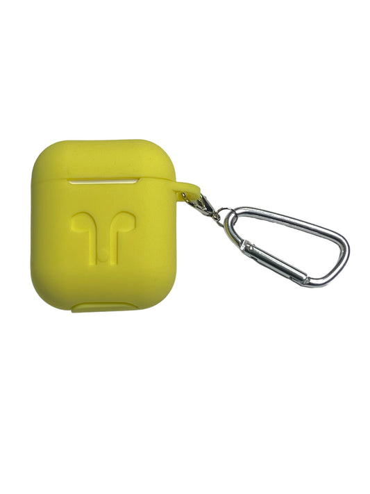 For Airpods 1/2 Silicone Light Yellow /2
