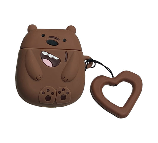 For Airpods 1/2 Bear 2