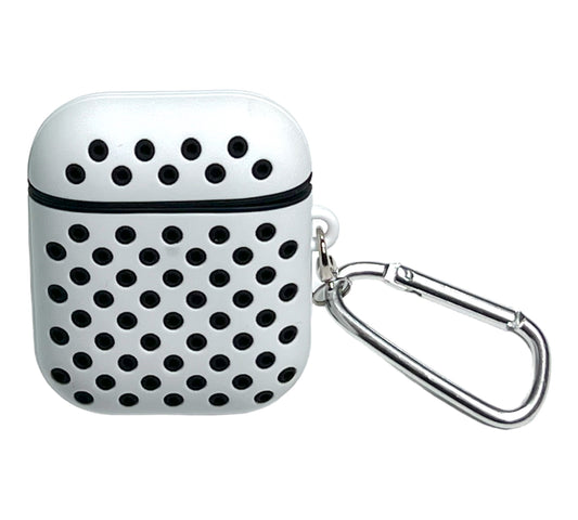 For Airpod 1/2 Silicone Dots White & Black