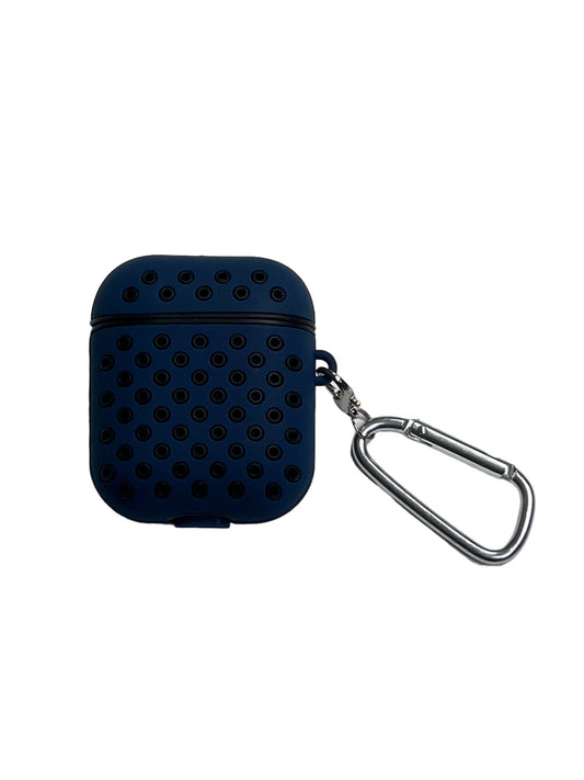 For AirPods 1/2 Silicone Dots- Blue & Black