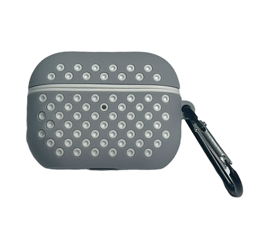 For AirPods Pro silicone gray white dots