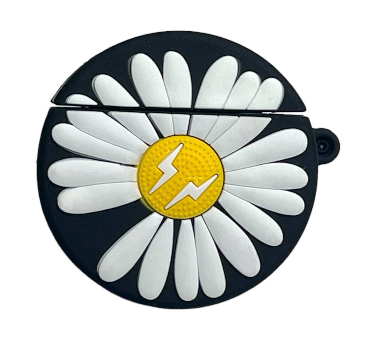 For AirPods 1/2 Black & Flower