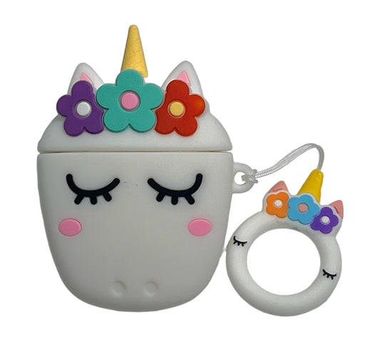 For AirPods 1/2 Unicorn Face