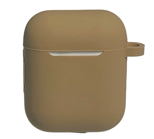 For AirPods 1/2 Silicone Light Brown