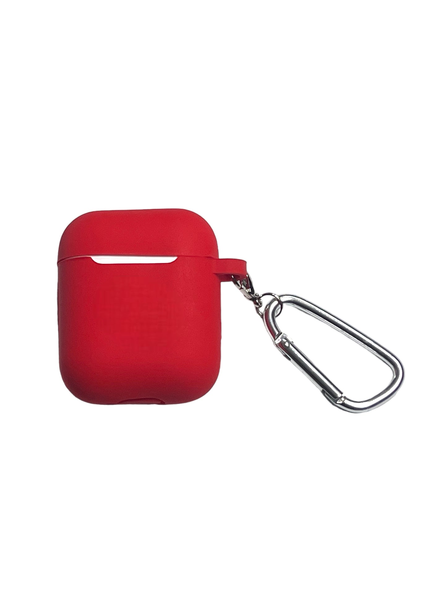 For Airpods 1/2 Silicone Red