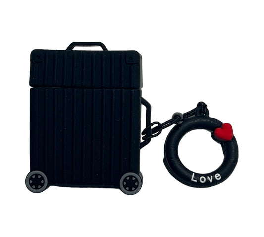 For AirPods 1/2 Suite Case Black