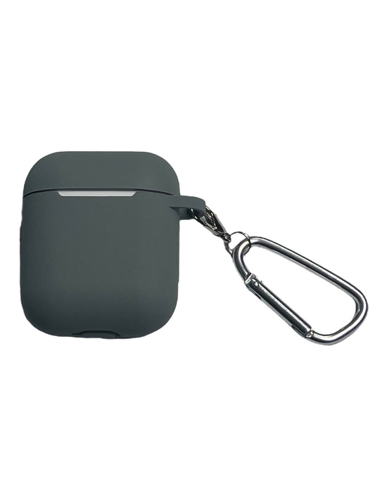 For AirPods 1/2 Silicone Dark Gray